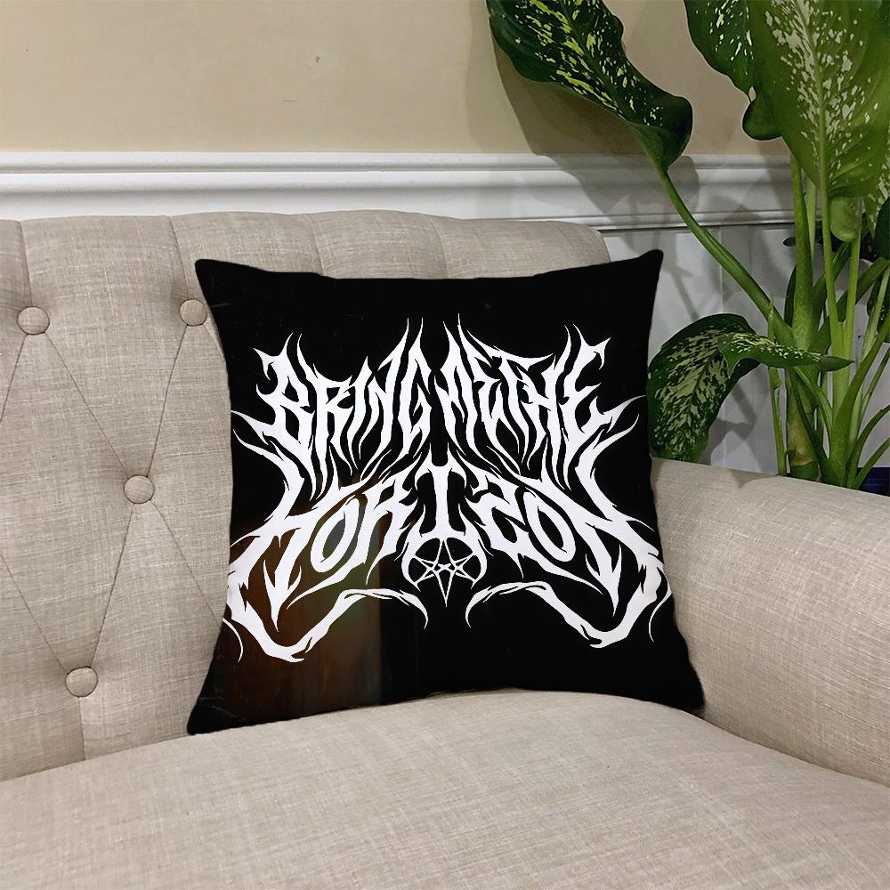 B-Bring M-Me Band H-Horizons cushion cover Square Sofa Cushion Cover Casual Skin-Friendly Comfortable Pillow Cover