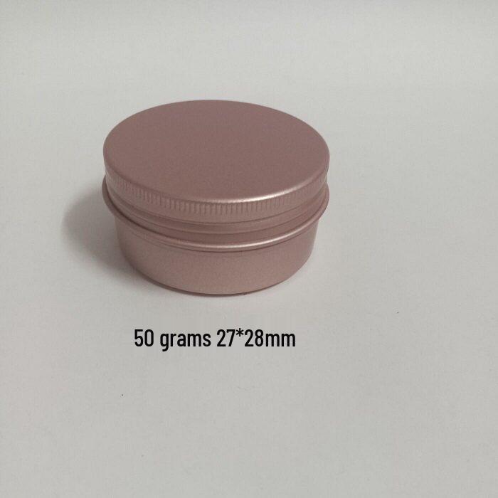 5g-250g Multi-Size Multi-Color Threaded Aluminum Tea Box Metal Can