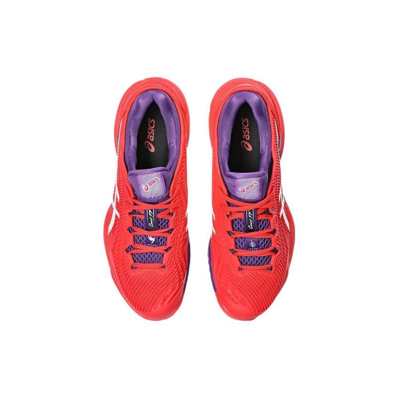 Asics Court FF 3 Novak Classic Red White Sneakers 1041A361-600