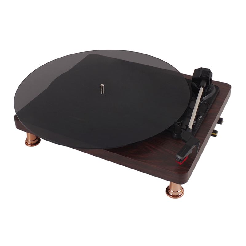 B03B-Acrylic Turntable Mat Reduce Static Dust Noise Replacement Record Platter Slipmat For 12 Inch Record Player