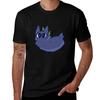 A Blueberry Cat (Blueberry) Tshirt Stylish Graphic Short Sleeve Top Tshirt