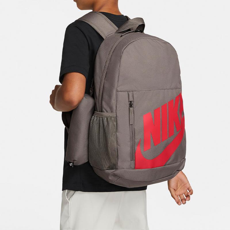 Nike Polyester Backpack Regular Men's Dark Gray Casual BA6030-029
