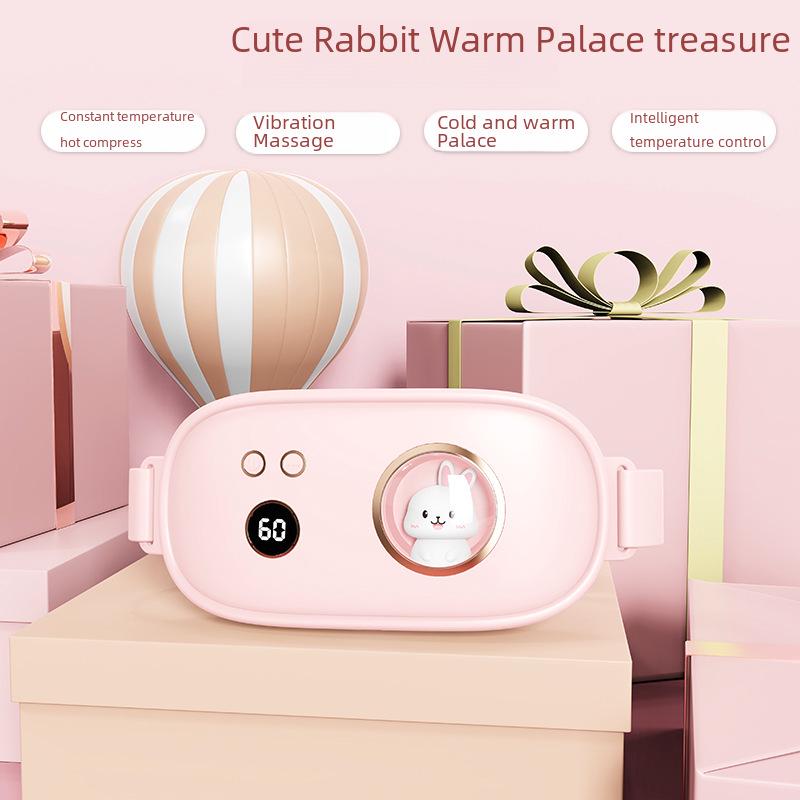 "Rechargeable Digital Wormwood Heat Massager for Pain Relief"