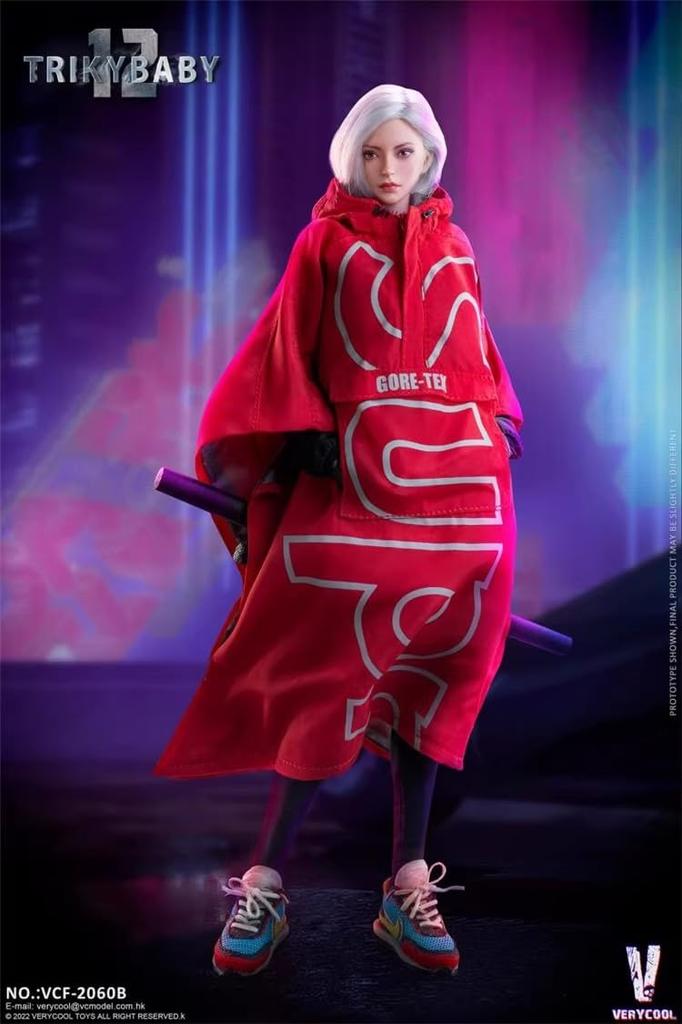 VERYCOOL Head Carving Figure Head with Beautiful Head Sculpt Girl Carving Fit 12 Inch Female Action Figure Body VCF-2060 1/6 (A)