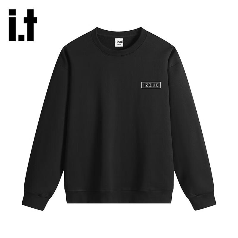 

IZZUE Letter Print Crew Neck Sweatshirt L