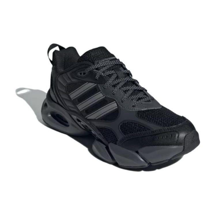 Adidas Climacool Vento 3.0 Comfortable Versatile Leather Low-Top Casual Urban Commuting Running Shoes Unisex Sneakers Black IH2289