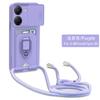 Funda Xiaomi Poco X7 Pro Crossbody Cord Lanyard Ring Holder Strap Soft Phone Case For Xiaomi Poco X7 Pro Slide Camera Lens Cover