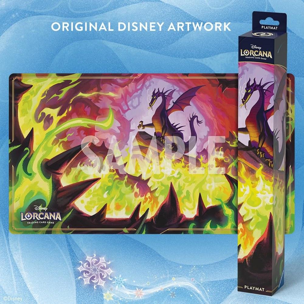 Ravensburger Disney Lorcana Trading Card Game Dragonfire TCG Playmat Mouse Pad Accessory