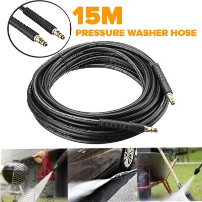 15M High Pressure Washer Hose Compatible with Kar-cher K Series K2 K3 K4 K5