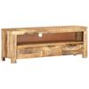 Day and Night - Day and Night TV Cabinet Made of Solid Rough Mango Wood 110x30x40 Cm