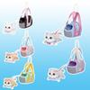 Cute Plush Cat Keychain With Soft Pp Cotton Filling Available In Multiple Colors