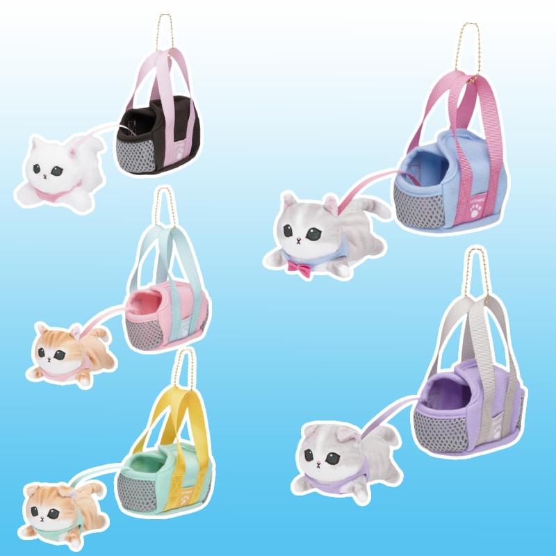Cute Plush Cat Keychain With Soft Pp Cotton Filling Available In Multiple Colors