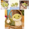 Adorable Green Snake Plush Toy Soft Stuffed Doll Cuddly Animal For Kids Gifts