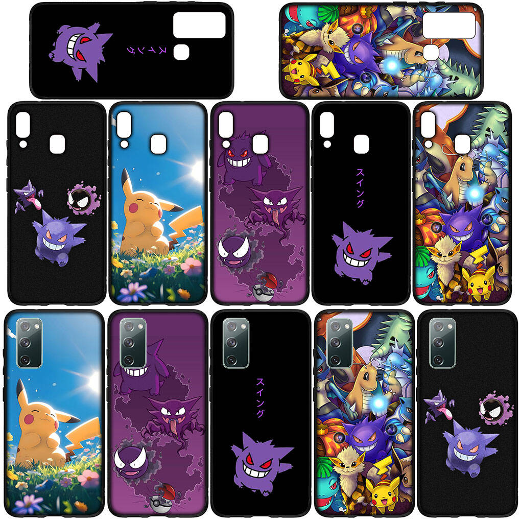 Cover for iPhone 17 16 15 Xiaomi Poco Redmi Note 14 13 12 11 Pro Max X 9 16e Samsung Galaxy S25 S24 S23 OPPO Huawei GO Gengar Pikachu Phone Case