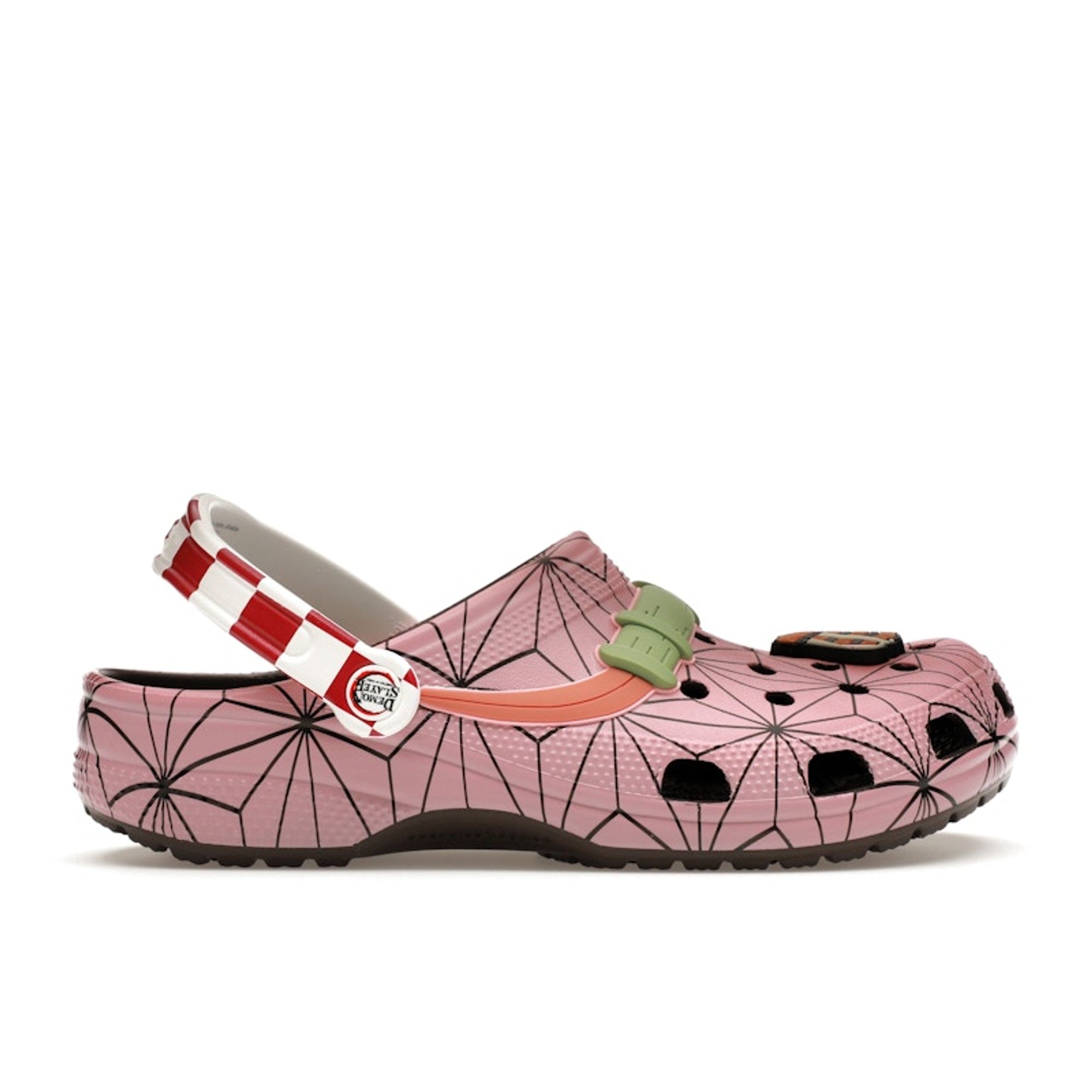 

Crocs Demon Slayer x Classic Clog Nezuko Унисекс Кроссовки Розовый Зеленый 209320-206 37-38