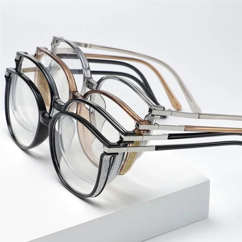 Ultra Light  Anti Blue Light Eyewear New Fashionable Large Frame Presbyopia Glasses Men Women Reading Glasses Casual Eyeglasses