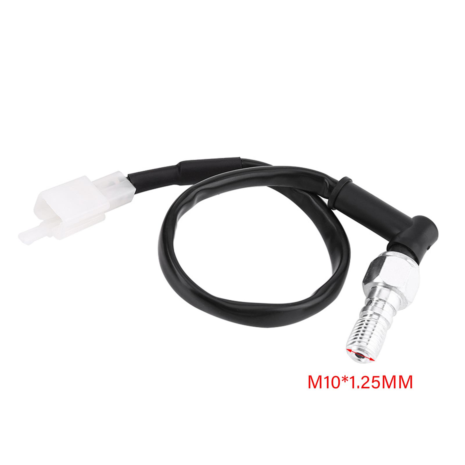 

1Pc M10*1MM / M10*1.25MM Universal Motorcycle Hydraulic Brake Pressure Rear Light Switch Hollow Bolt