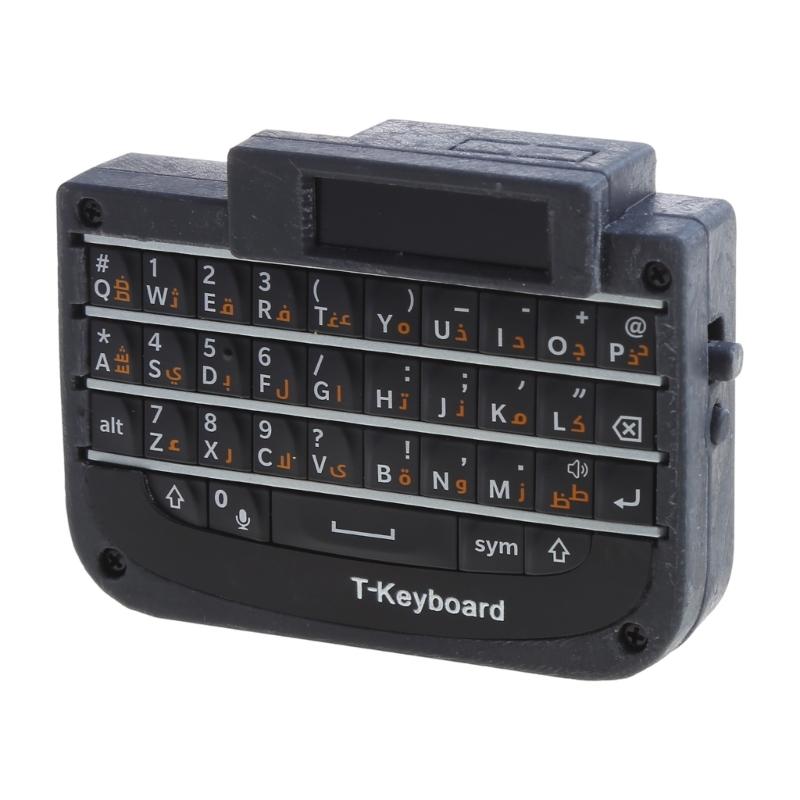 2.4G WIFI T-Tastatur H556 Drahtlose Tastatur Bluetooth-kompatibel 5.0 mit LCD 0,99 Zoll TFT-Bildschirm 3,7 V 400 mAh 4-Draht SPI