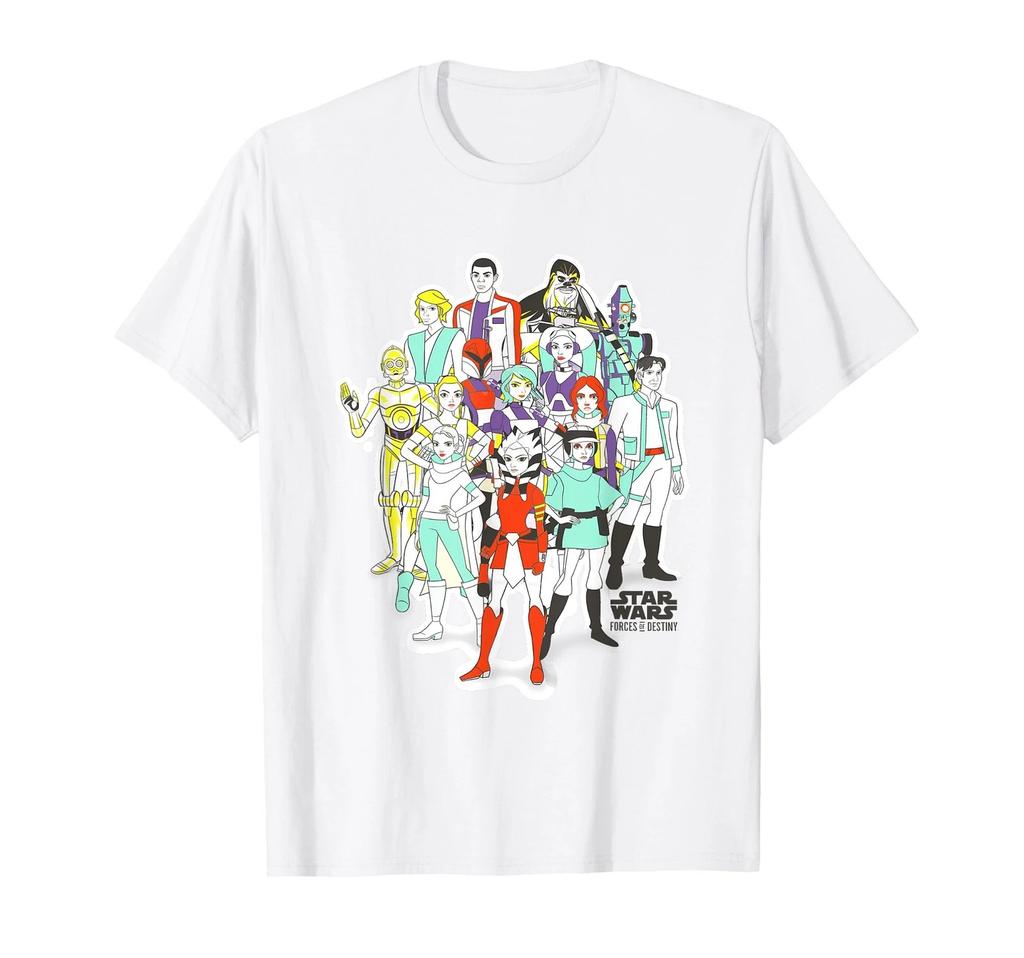 Star Wars Forces Of Destiny Clone Crew Color Pop T-Shirt_