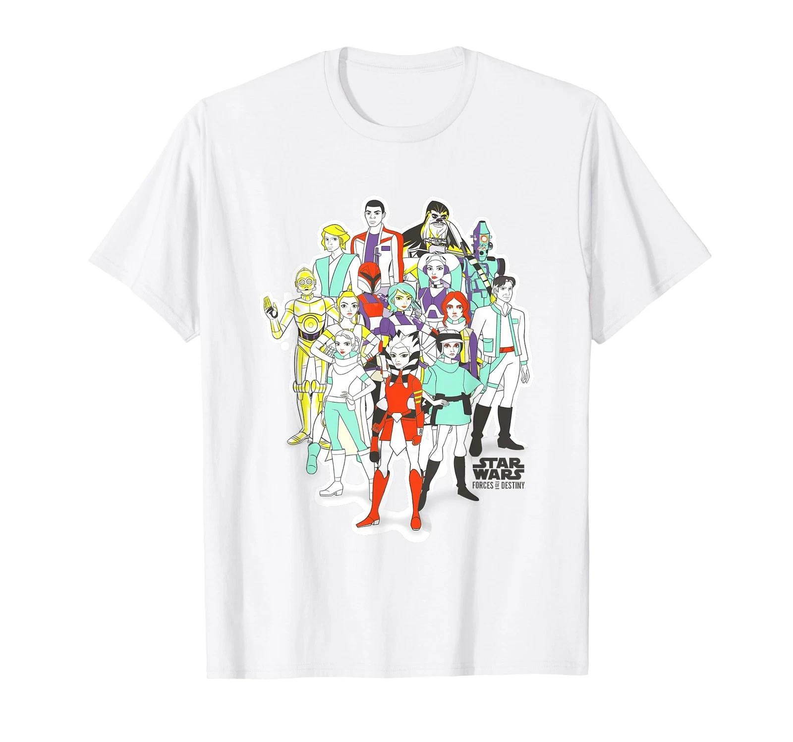 Star Wars Forces Of Destiny Clone Crew Color Pop T-Shirt_ S