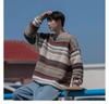 Men's Vintage Fair Isle Christmas Sweater - Thick, Cozy Japanese Retro Style
