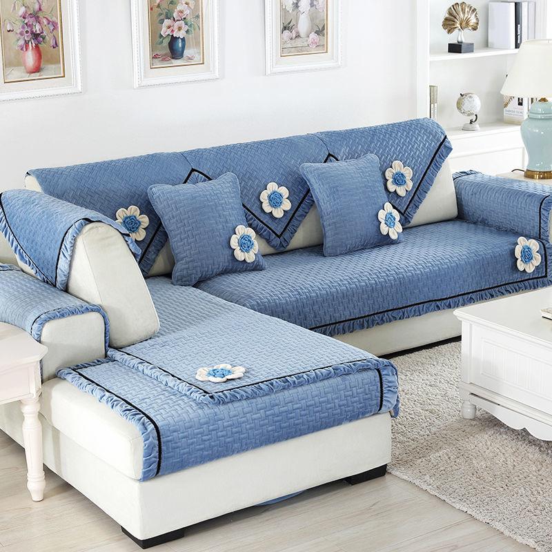 Новый утолщенный плюшевый диван-подушка — фото 13