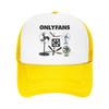 OnlyFans Only Fans Enthusiast Trucker Hat For Men Women Breathable Cooling Mesh Side Hats Caps For Casual Headwear