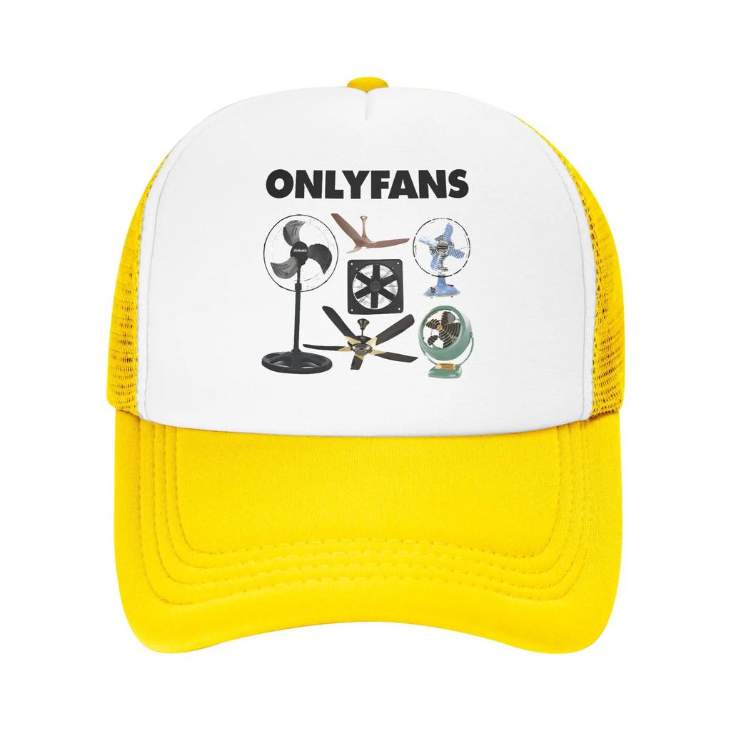 OnlyFans Only Fans Enthusiast Trucker Hat For Men Women Breathable Cooling Mesh Side Hats Caps For Casual Headwear