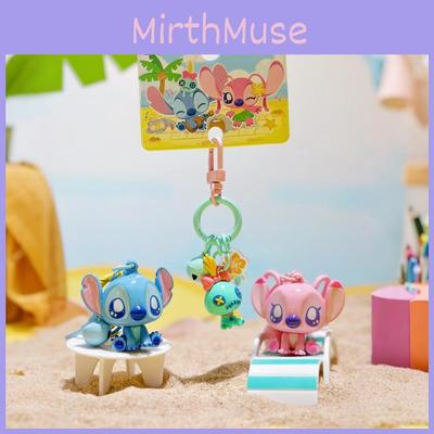 Porte-clés d'été Stitch avec breloque en PVC pour enfants et collectionneurs