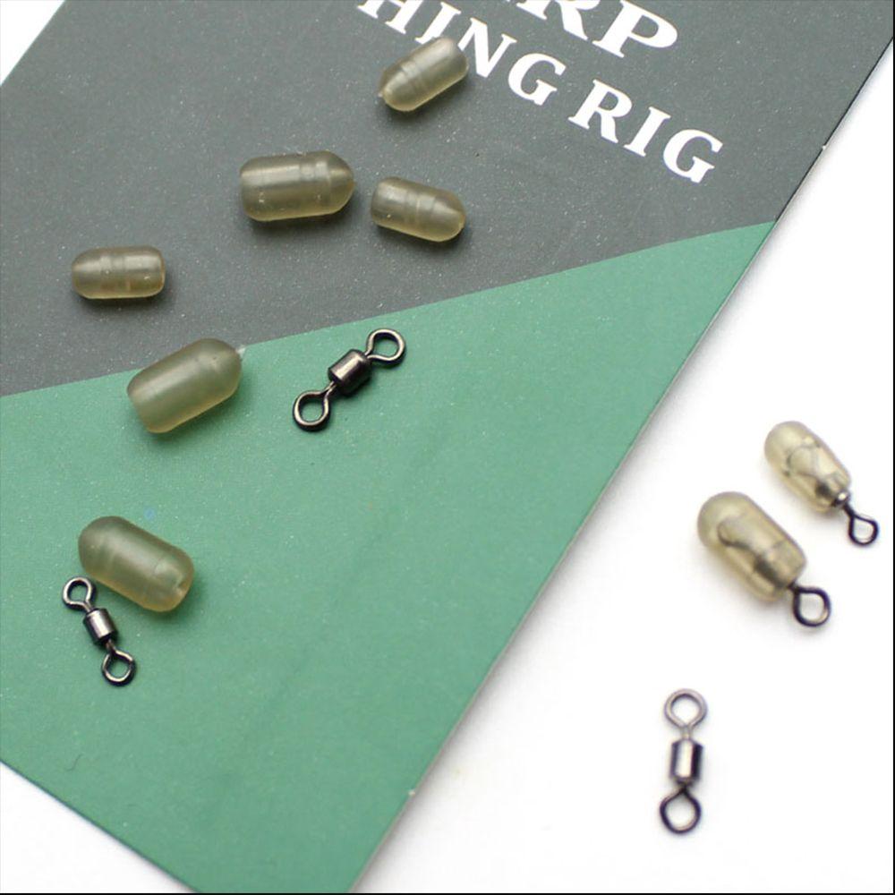 Connector Fishing Tackle Accessories Spinner Swivel Carp Fishing Feeder Coarse Swivel Stop Beads