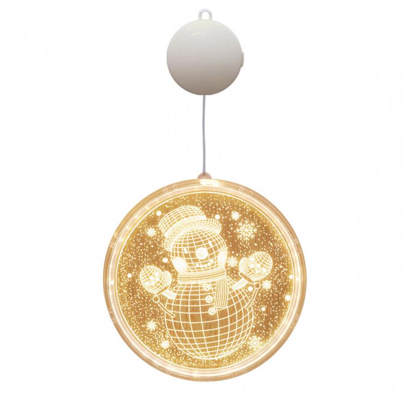 Wesołych Świąt LED Lampki Fairy Święty Mikołaj Łoś Sypialnia Salon Jadalnia Dekoracja Prezent Noworoczny Lampka Wisząca na Choinkę