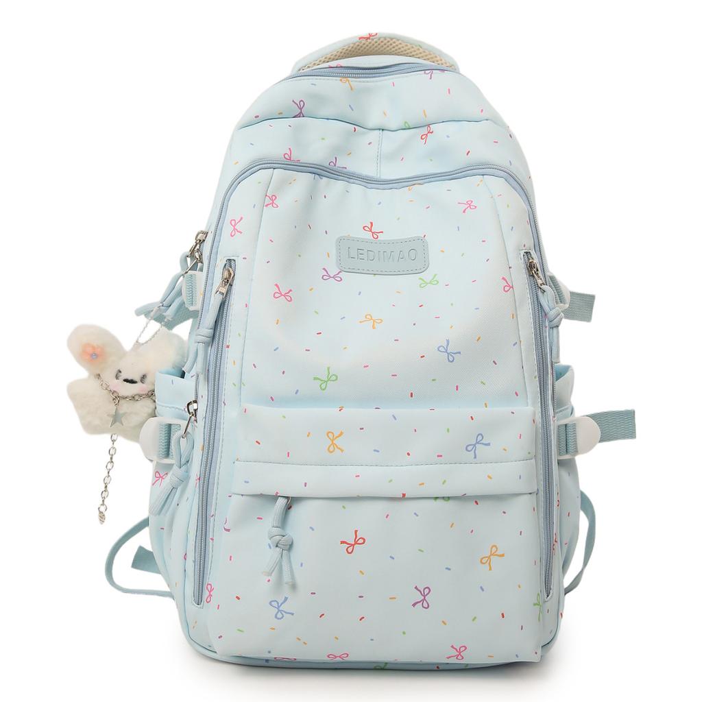 Schoolbag Japanese student schoolbag new high-value fresh and sweet literary star backpack junior high school student versatile backpack