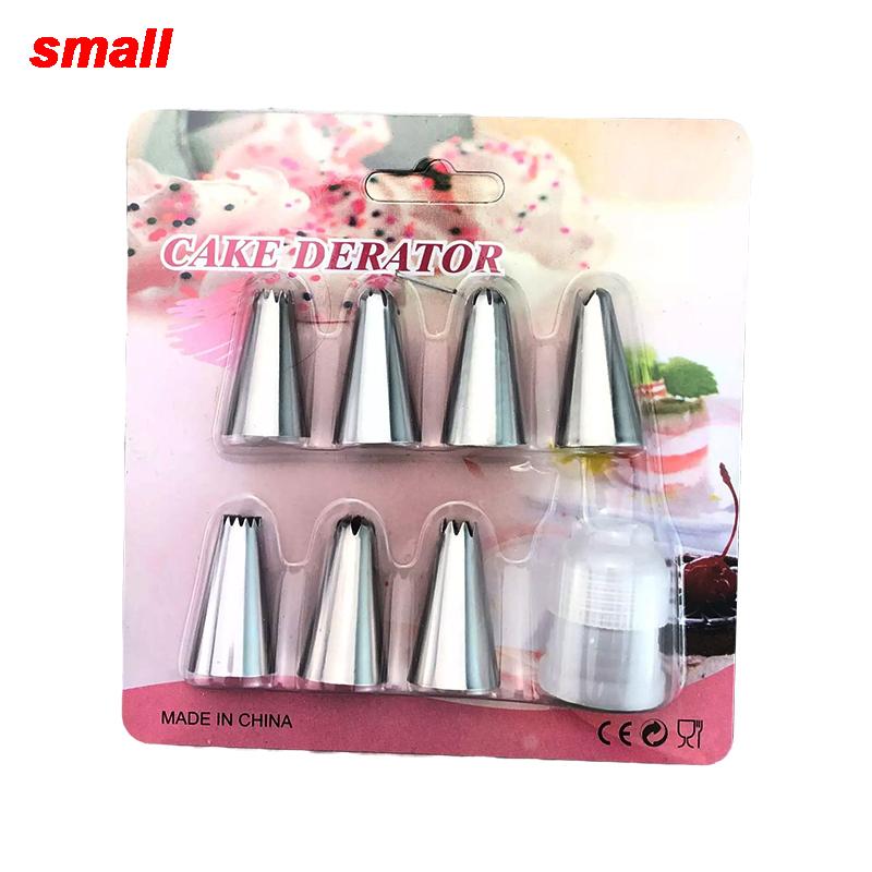 

Насадки для крему 4/5/6/7 шт. Розетка для кондитерських виробів Великі паперові стаканчики для кексів Насадки для крему Інструменти для прикраси тортів для випікання кондитерського мішка