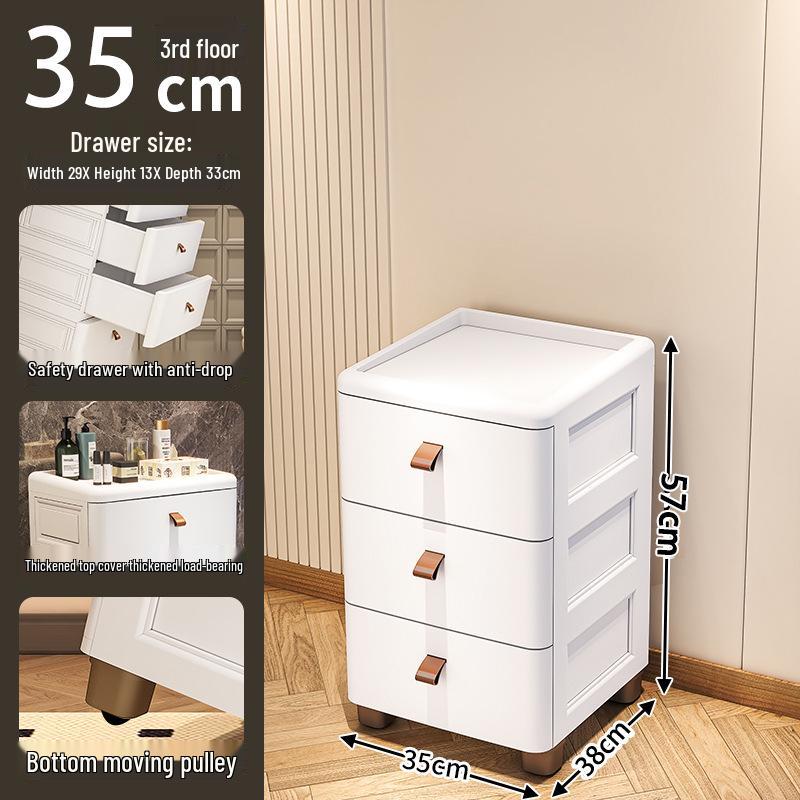 Szafka wielowarstwowa z wąską szczeliną i szufladami o wymiarach 18/25/30 cm do kuchni i łazienki