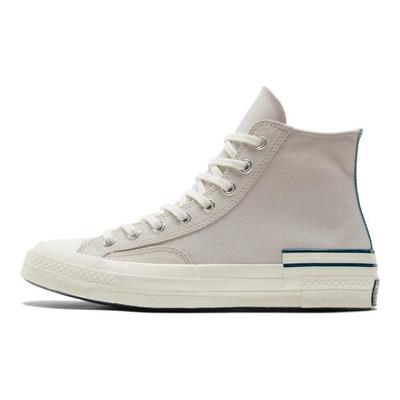 Chuck 70 High Grey Ivory Blue Unisex Sneakers A04286C