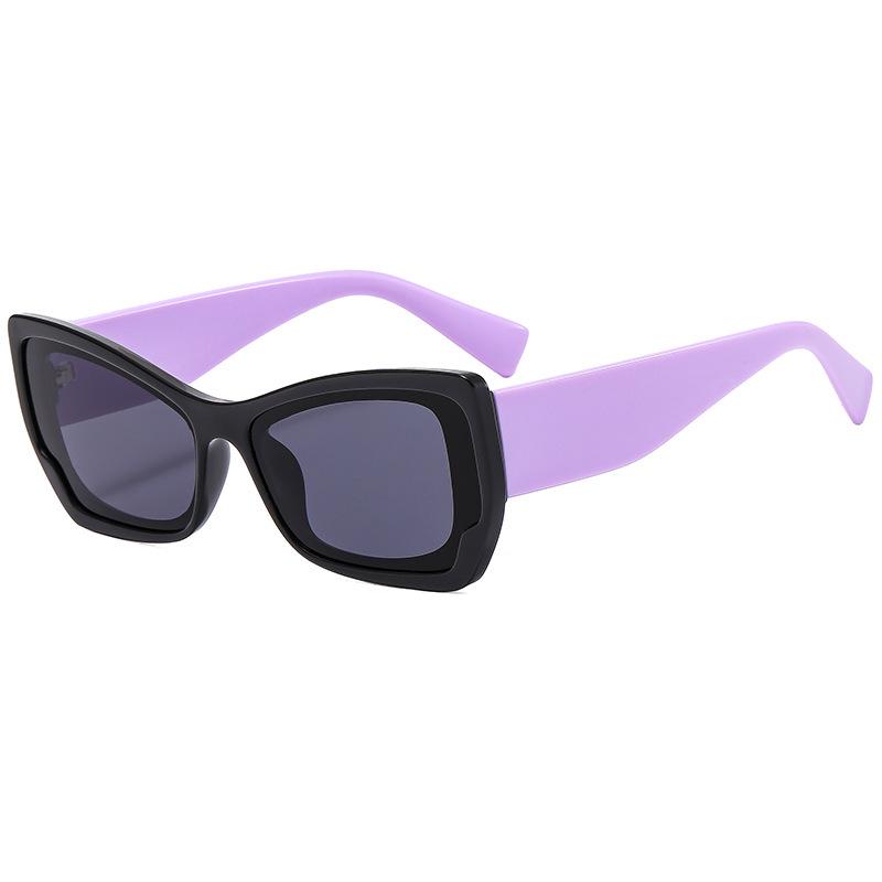 2023 Trendy Square Frame Women s Sunglasses - European  American Street Style, Large INS-Inspired Frames