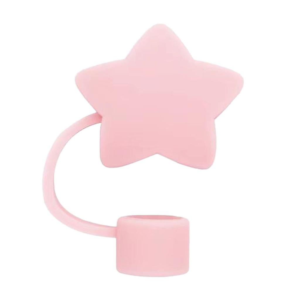 10mm Christmas Silicone Straw Sleeve Party Decor Cup Accessories Spill Proof Stopper Drinking Straw Cap Leak Stopper Xmas Gift