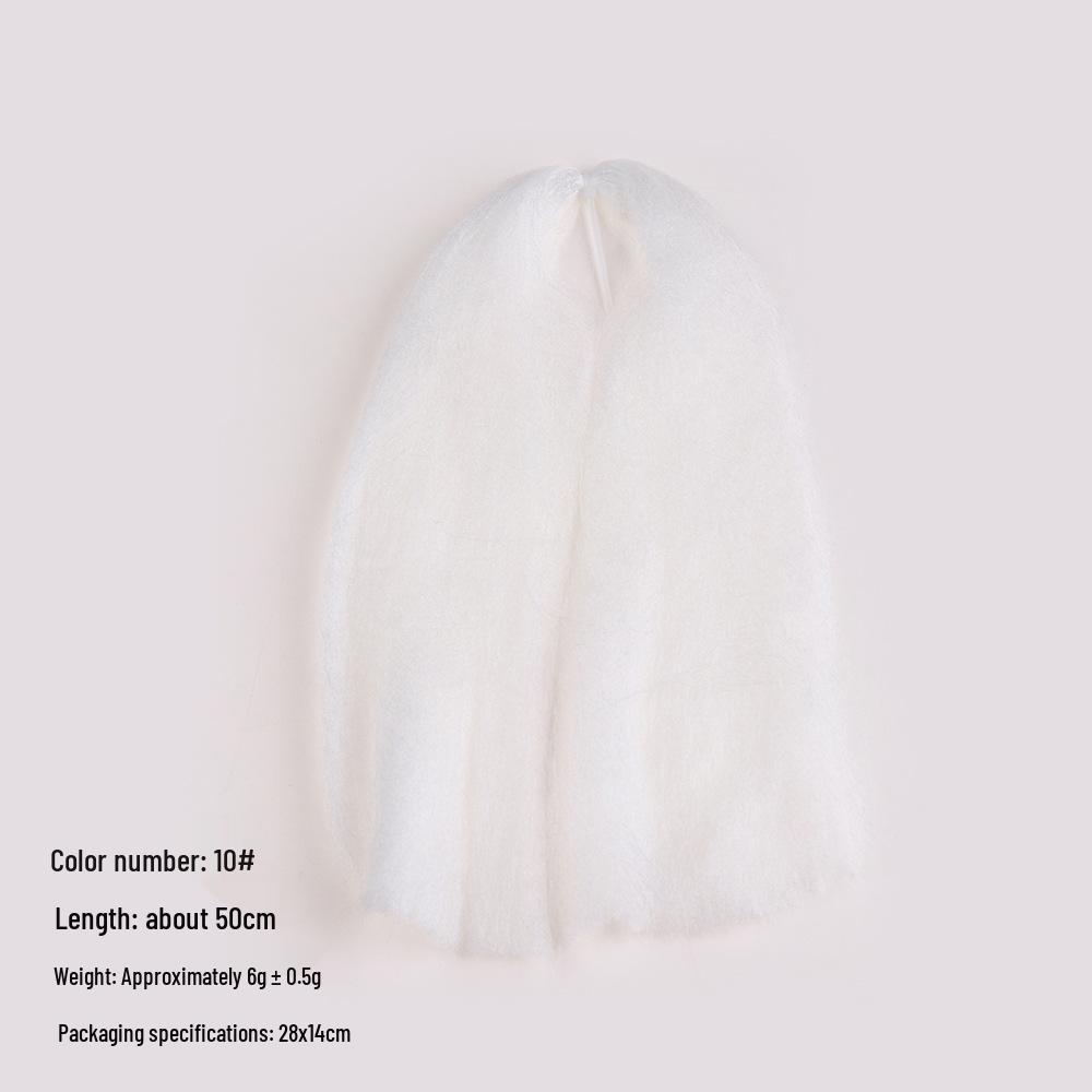 Fly Tying Hooks with EP Silky Non-Absorbent Fibers for Fly Fishing