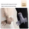 JIUMU Women's Winter Fleece-Lined PU Leather Touchscreen Gloves