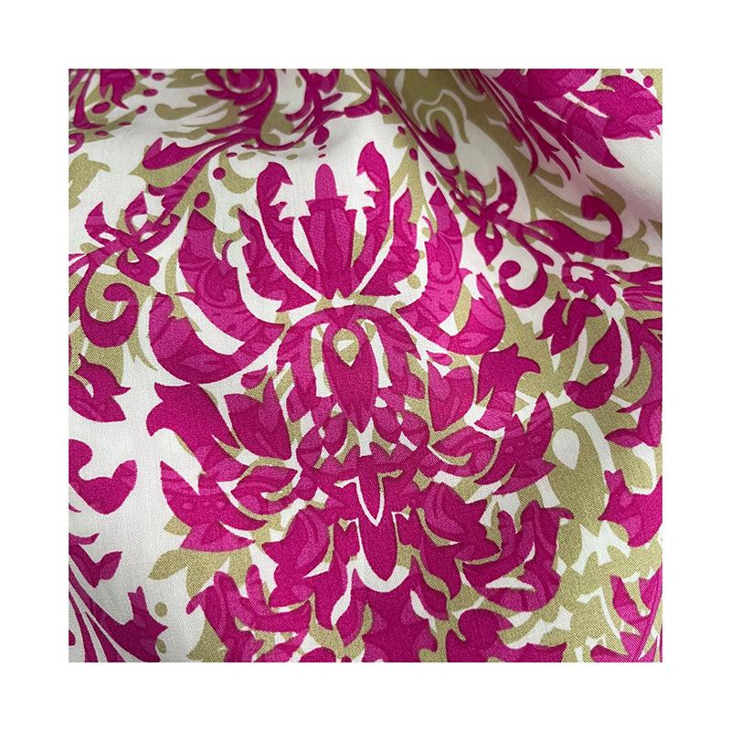 By Meter Quality Viscose Poplin Fabric Vintage Geometric Floral Birds Bohemian Patchwork Rayon Material Wholesale