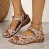 Mode Neue Damen Sandalen Lässige Sommerschuhe Frau Beliebte Sandalen Niedrige Absätze Sandalen Bequeme Keile Schuhe Damen Zapatos Mujer