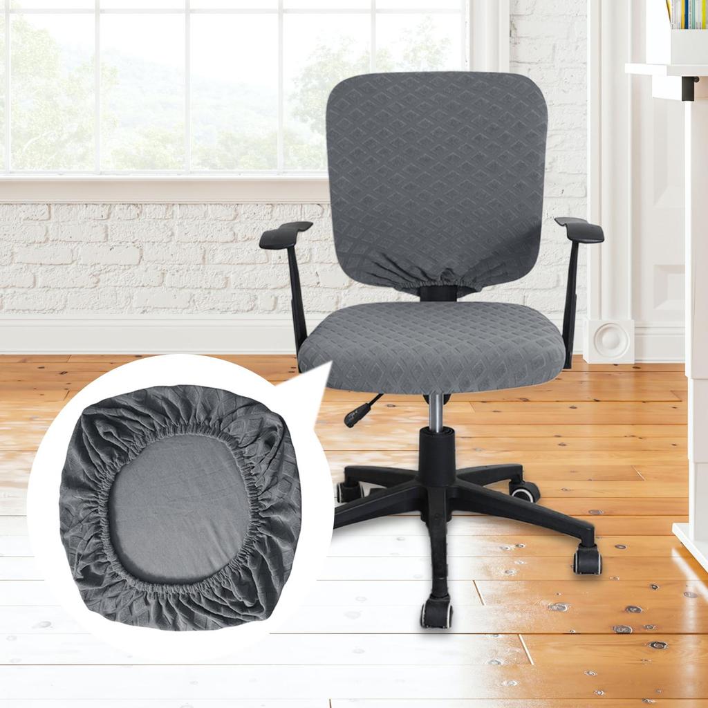 Elastic Office Chair Cover Universal Stretchable Removable for Office Home