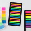 1pcs Translucence Color Sticky Memo PET Fluorescent Notes Pad Adhesive Planner Diary Stickers Index Post