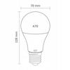Żarówka A60Led E27 18W 6500K Eco Light