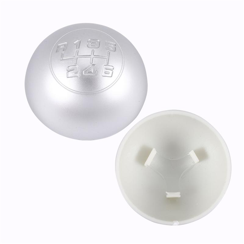 6 Speed Matte Gear Shift Knob Cap Cover Shifter Lever Handball Case Cover For Alfa Romeo Giulietta 2010-On 55346345