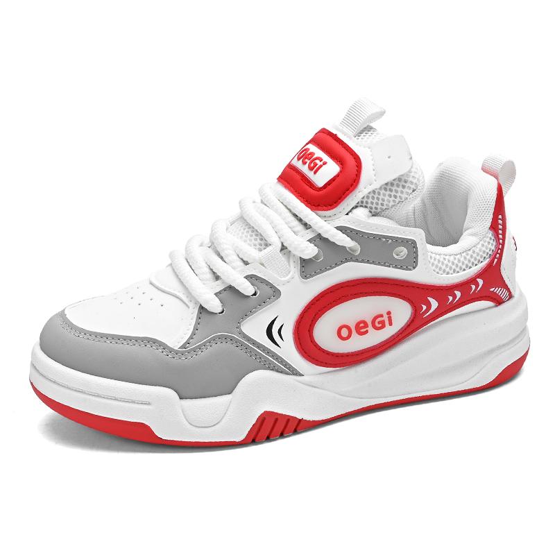 new sports and leisure non-slip board shoes male teenagers students niche thick soled bread shoes low top original