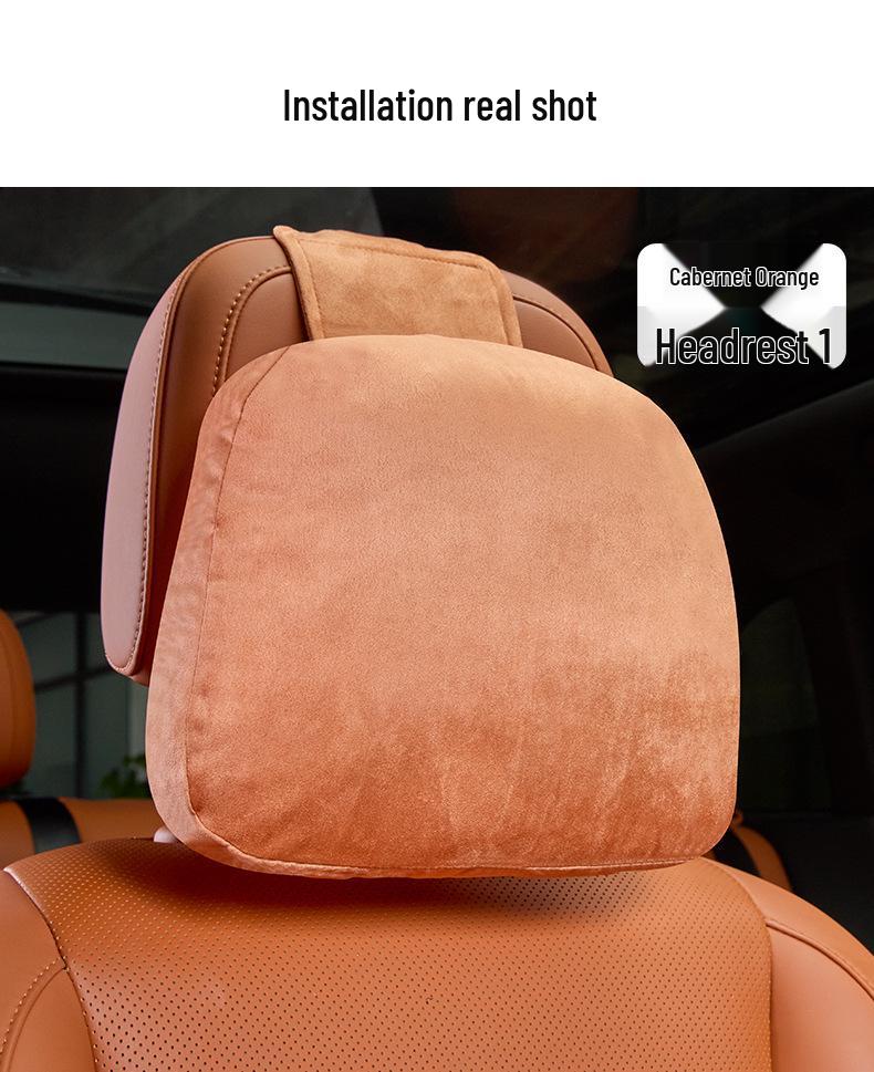 

Leapmotor C10/C16 Car Seat Deer Velvet Neck Pillow - Comfortable Headrest Support