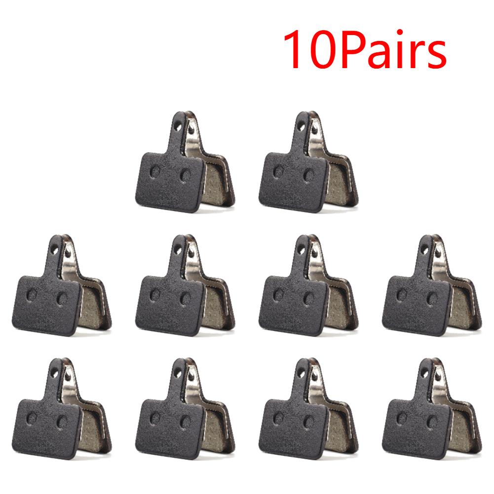 5/10/15/20/25/30Pairs MTB Mountain Bicycle Disc Brake Pads for Shimano M375 M445 M446 Resin Semi-Metallic Cycling Brake Pad Part