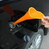 Auto Langen Stiel Trichter Benzin Öl Kraftstoff Füllung Werkzeuge Anti-splash Kunststoff Öl Trichter Motorrad Tanken Werkzeuge Auto Zubehör