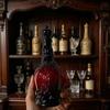 Schloss Whisky Karaffe, Origineller Likörbehälter für Männer, Home Bar Verkostung, Spirituosen, Gotische Glasflasche für Sammler-Ausstellung, Junggesellenabschiede